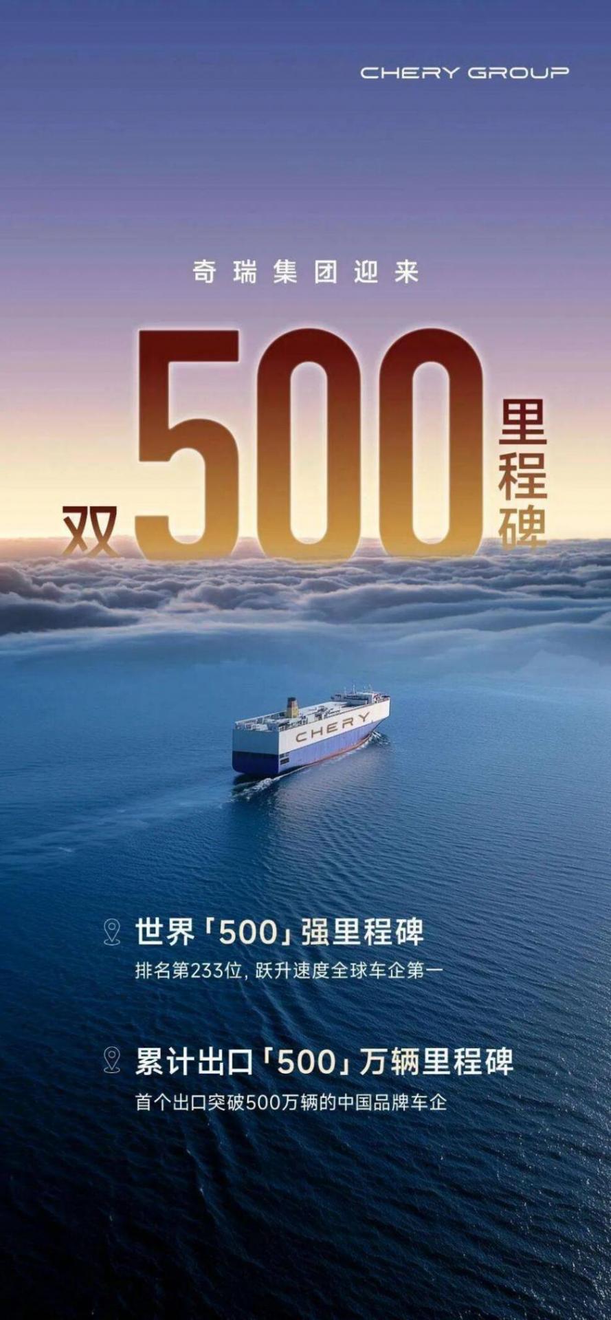 奇瑞,引領中國汽車駛向世界舞臺中央